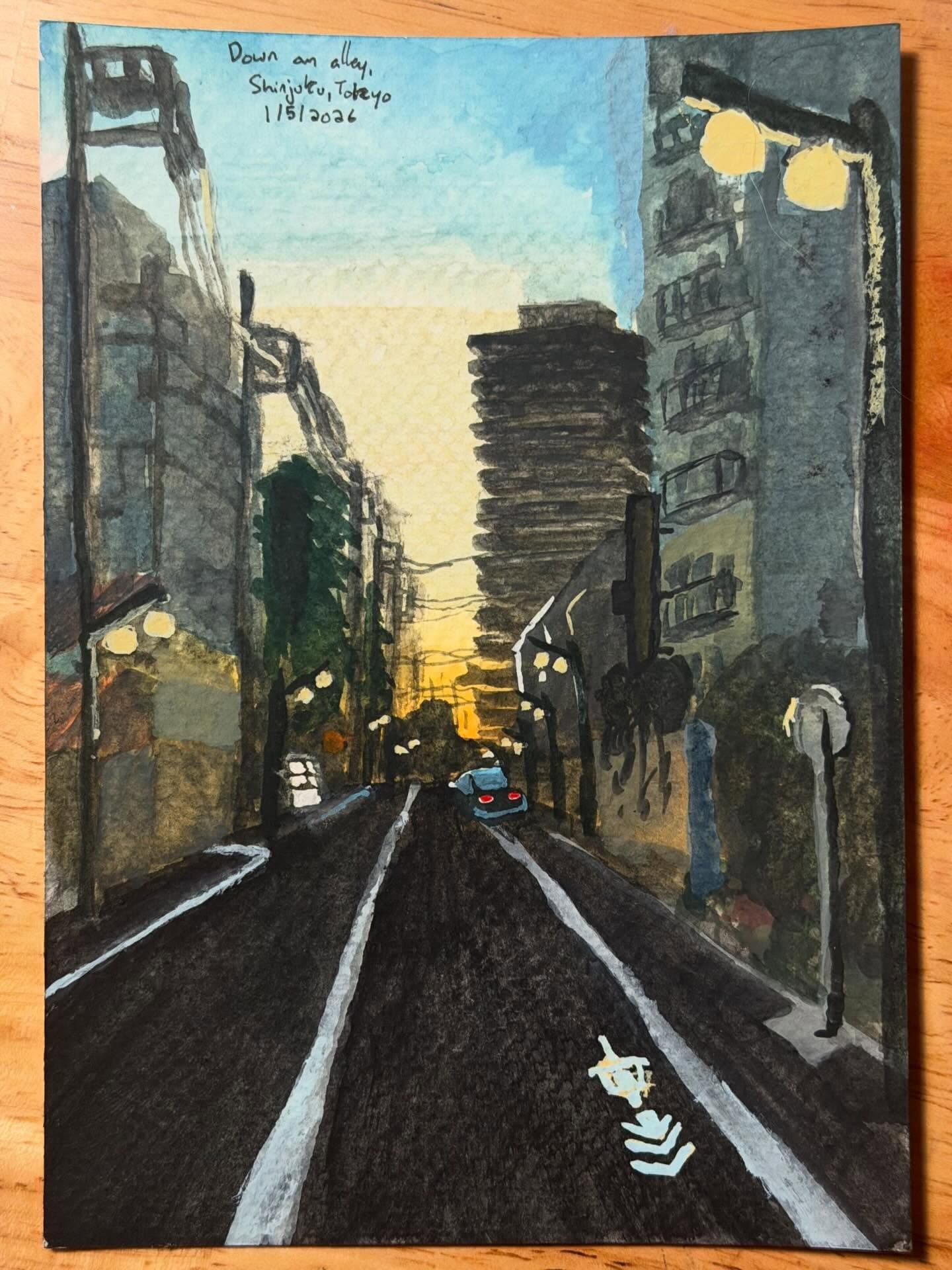 An alley in Shinjuku